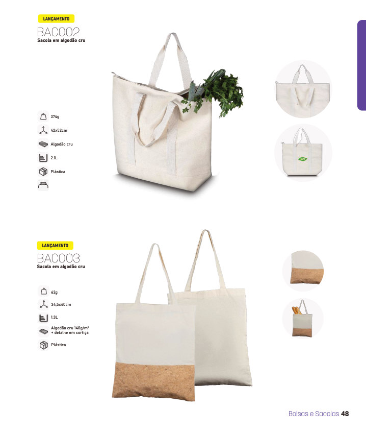 Bolsas e sacolas personalizadas Encanta
