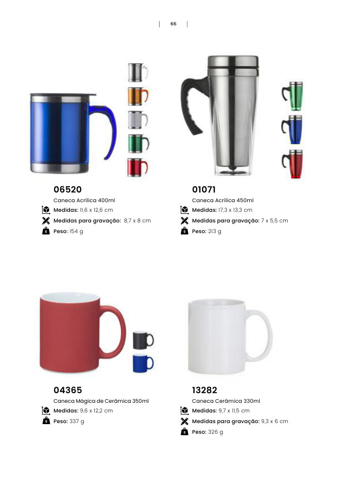 Canecas e copos personalizados Encanta